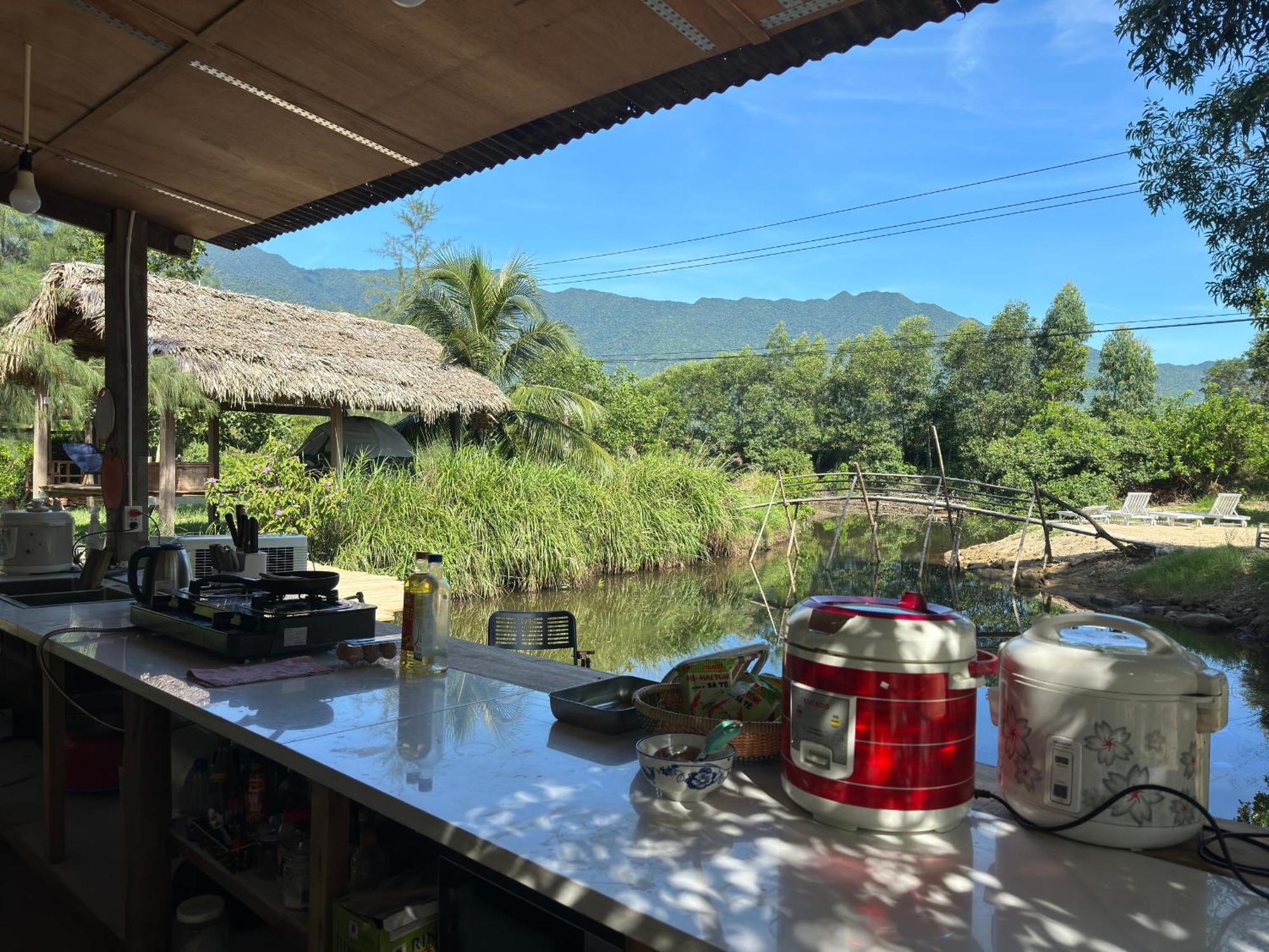 Homie Hava Homestay Lang Co Exterior photo