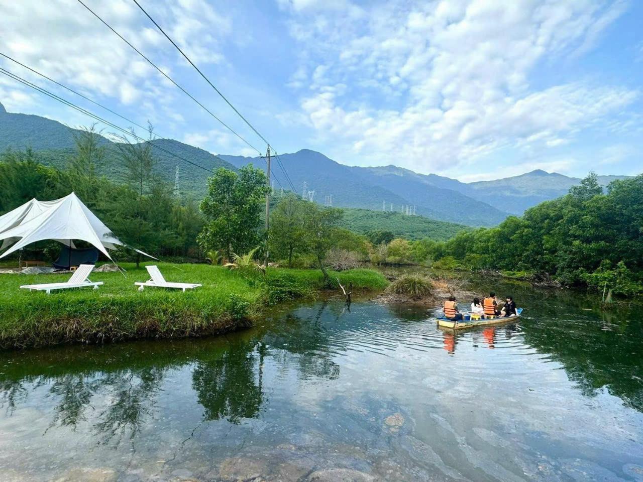 Homie Hava Homestay Lang Co Exterior photo